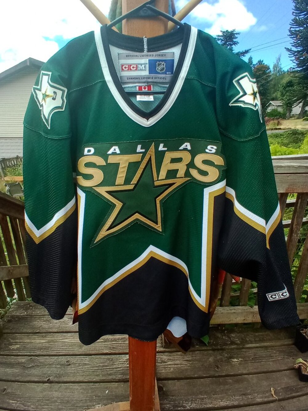 CCM Dallas Stars NHL hockey jersey (S)